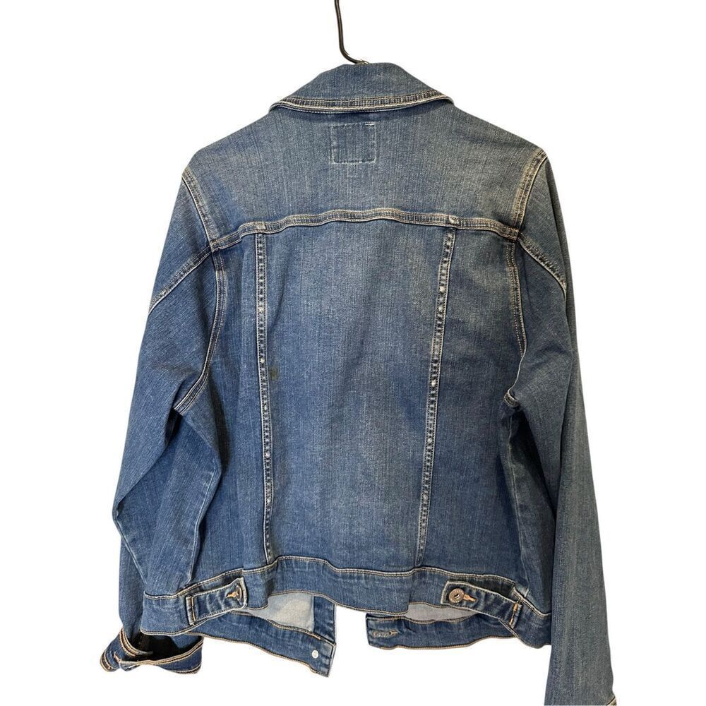 Torrid Denim Classic Stretch Jean Jacket Medium Wash Blue Size 2 - Picture 5 of 5